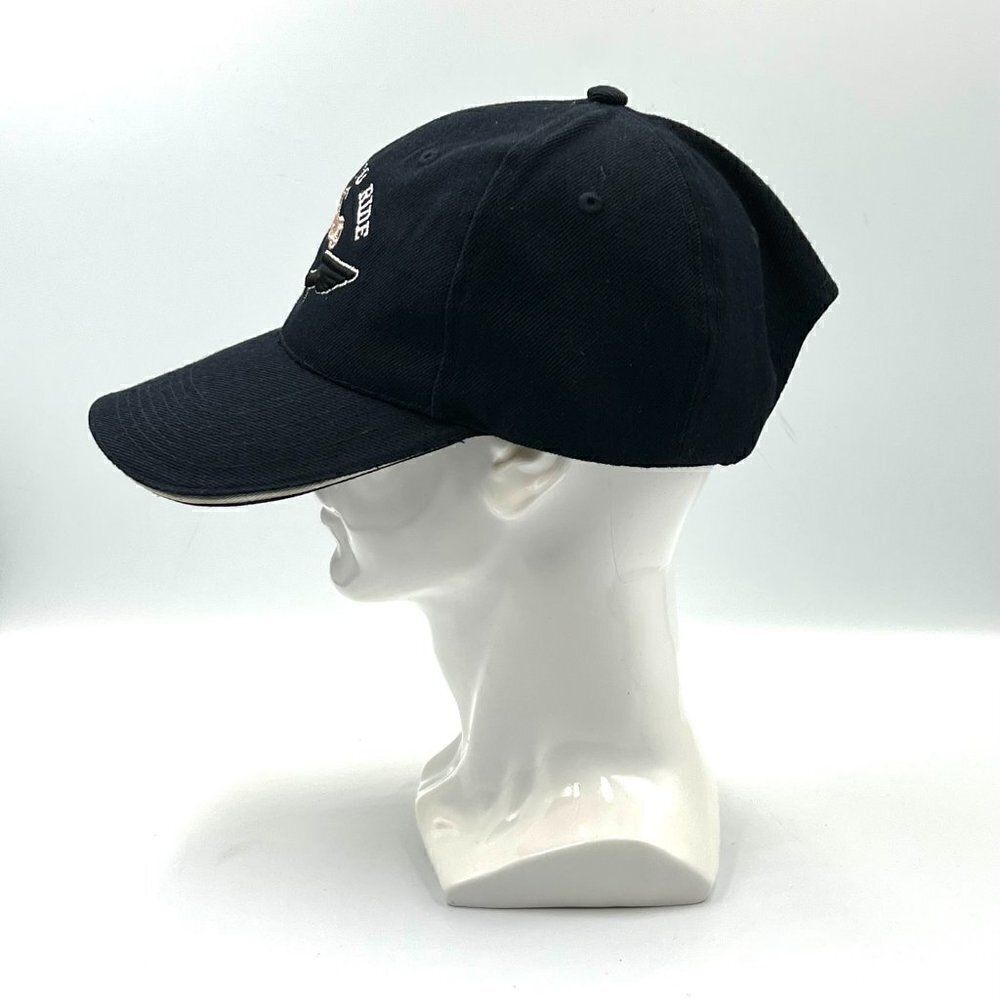 Born To RIDE Cap - Velcro Strapback - Picture 6 of 7